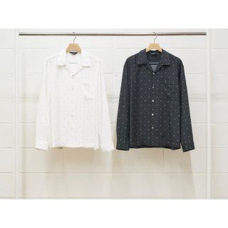 アンユーズド(UNUSED)のUNUSED SQUARE DOT SHIRT アンユーズド　シャツ(シャツ)