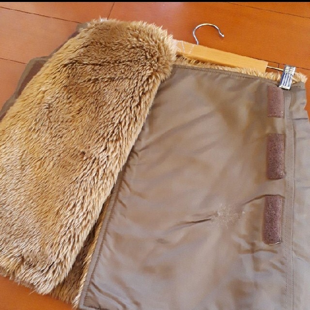 HYSTERICS(ヒステリックス)のHYSTERICS 裏ボア ミリタリー ラップスカート レディースのスカート(ひざ丈スカート)の商品写真