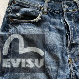 エビス(EVISU)のエヴィス EVIS ジーンズ  W32 太め(デニム/ジーンズ)