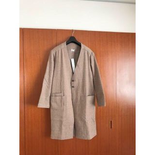 ヤエカ(YAECA)の未使用 19AW  hatra ウール 作務衣 ノーカラーコート(その他)