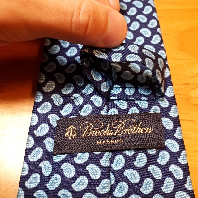 Brooks Brothers(ブルックスブラザース)のブルックスブラザーズ シルク ブランド ネクタイペイズリー 総柄 イタリア製 メンズのファッション小物(ネクタイ)の商品写真