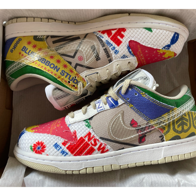 メンズnike dunk low city market