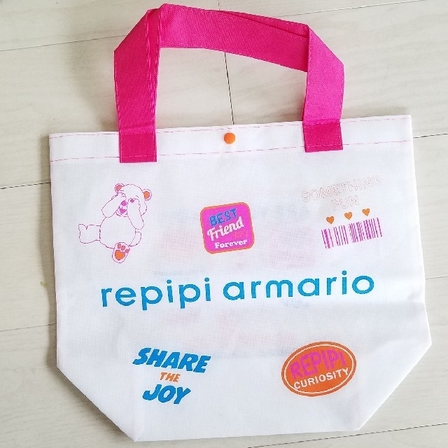 repipi armario(レピピアルマリオ)の最終　未使用　レピピ　限定　ショップ　バッグ レディースのバッグ(エコバッグ)の商品写真