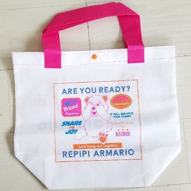 repipi armario(レピピアルマリオ)の最終　未使用　レピピ　限定　ショップ　バッグ レディースのバッグ(エコバッグ)の商品写真