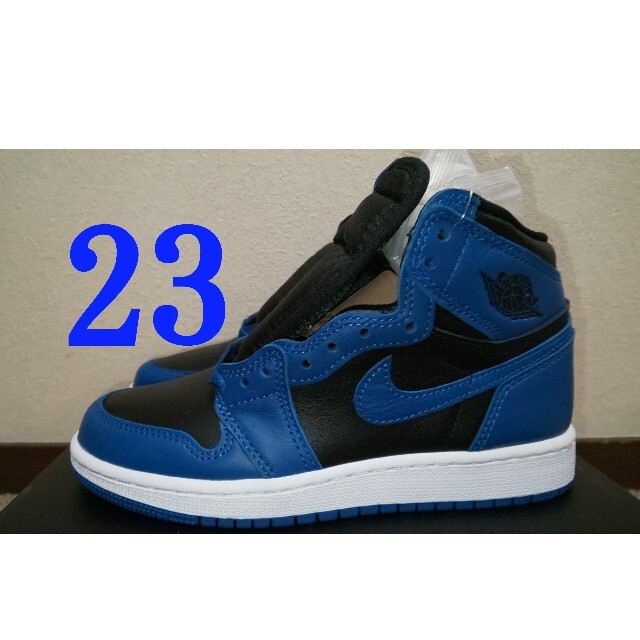 airjordanエアジョーダン1 high og gs ダークマリーナブルー