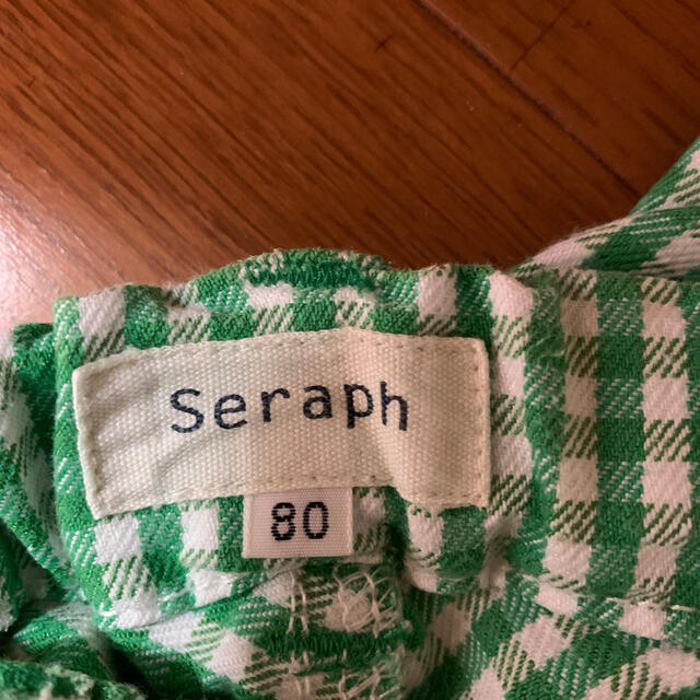 Seraph(セラフ)のギンガムチェック　パンツ　セラフ キッズ/ベビー/マタニティのベビー服(~85cm)(パンツ)の商品写真