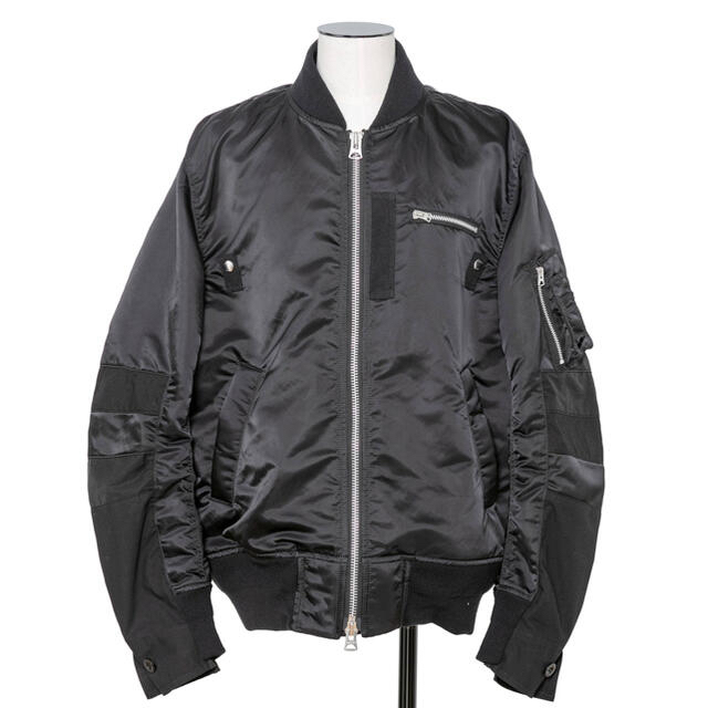 sacai 21ss Nylon Twill MA-1 Blouson 1 | www.fleettracktz.com