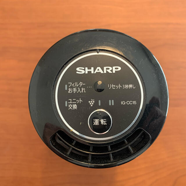 SHARP(シャープ)の車載用空気清浄機　シャープ　プラズマクラスター 自動車/バイクの自動車(車内アクセサリ)の商品写真