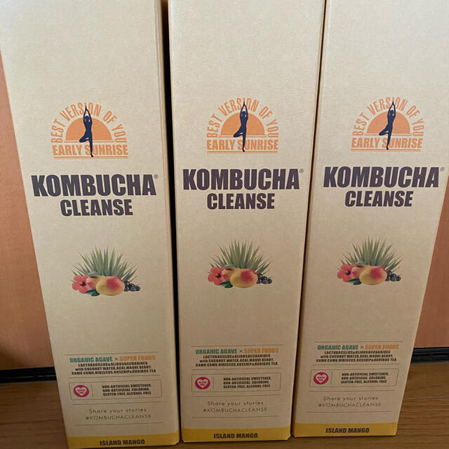 コンブチャクレンズ 720ml 未封鎖 3本 www.krzysztofbialy.com