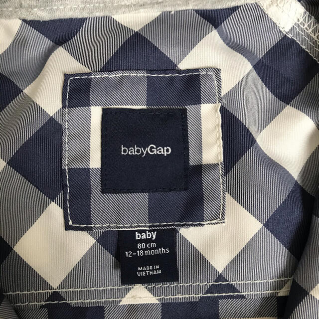 babyGAP(ベビーギャップ)のbabyGap 春物アウター80cm キッズ/ベビー/マタニティのベビー服(~85cm)(ジャケット/コート)の商品写真