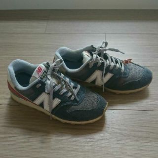 ニューバランス(New Balance)のニューバランス new balance デニムスエードスニーカー 22.5cm(スニーカー)