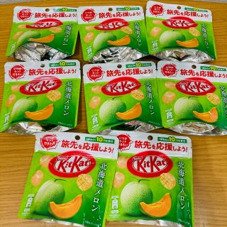 ネスレ(Nestle)のキットカット ビッグリトル 北海道メロン パウチ　8袋(菓子/デザート)