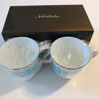 ノリタケ(Noritake)のノリタケ ハミングブルー マグペアセット(食器)