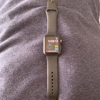 アップルウォッチ(Apple Watch)の第1世代 Applewatch series1 ブラック(スマートフォン本体)