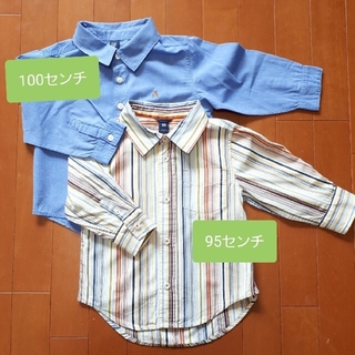 ベビーギャップ(babyGAP)のGAP 長袖シャツ　95/100センチ(ブラウス)