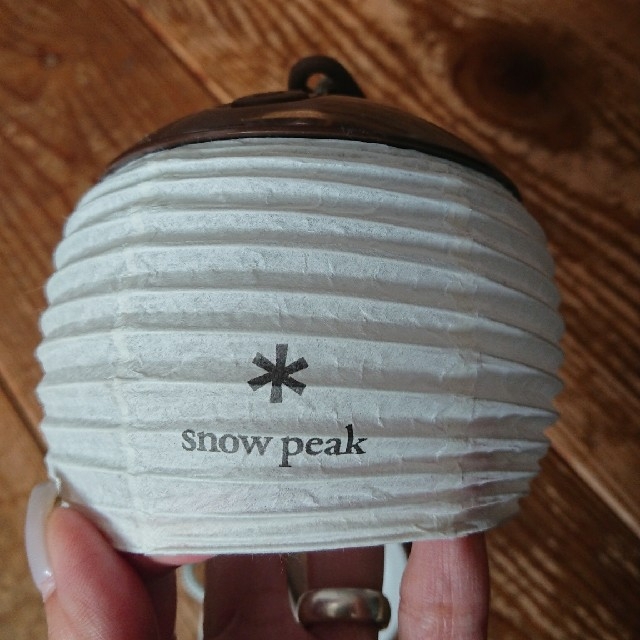 Snow Peak(スノーピーク)のスノーピーク ほおずき 土 雪峰祭 限定 完売 ２別売りバッテリー付き スポーツ/アウトドアのアウトドア(ライト/ランタン)の商品写真