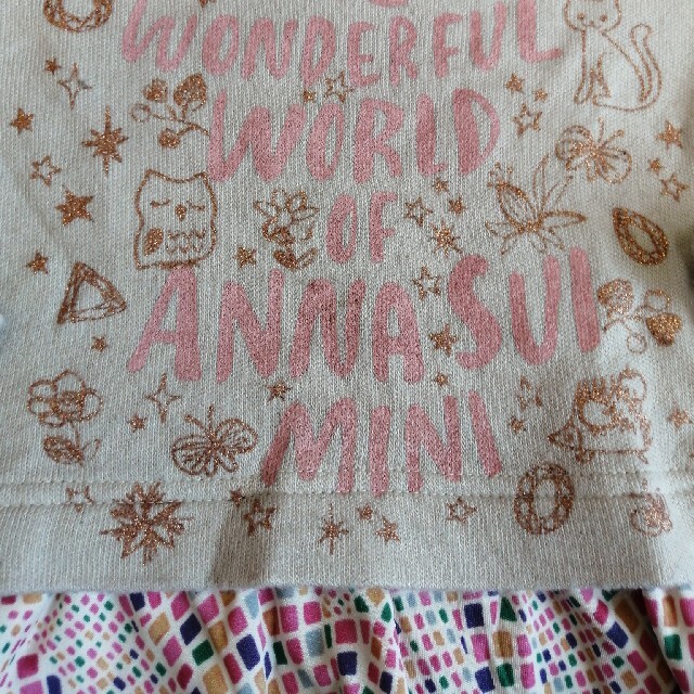 ANNA SUI mini(アナスイミニ)のアナスイミニ　カットソー キッズ/ベビー/マタニティのキッズ服女の子用(90cm~)(Tシャツ/カットソー)の商品写真