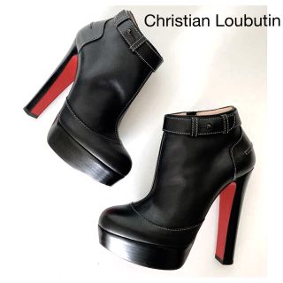 クリスチャンルブタン(Christian Louboutin)の☆クリスチャンルブタン☆ Christian Loubutinブーツ黒36.5(ブーツ)