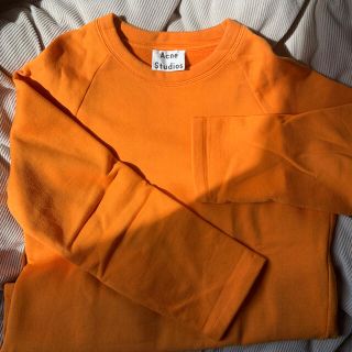 アクネ(ACNE)のAcne Studios orange sweat 最終お値下げ(トレーナー/スウェット)