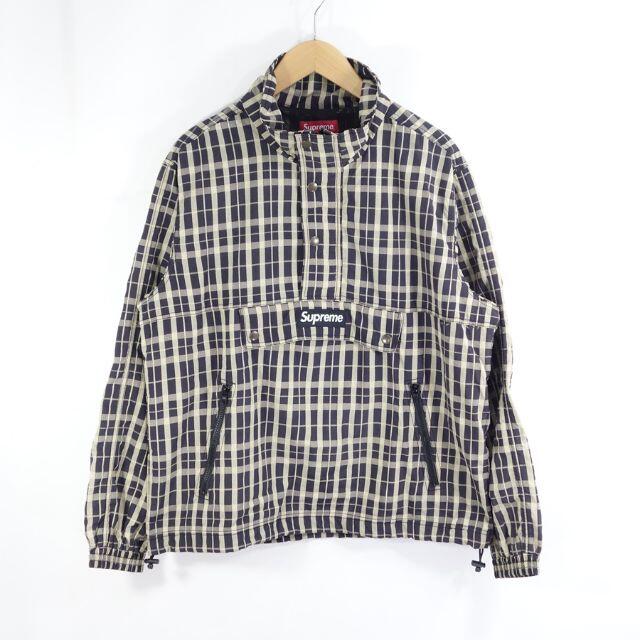 SUPREME 18aw Nylon Plaid Pull Over シュプ大名