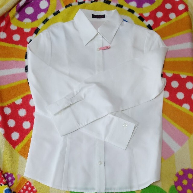 ワイシャツ　160センチ　女子 レディースのトップス(シャツ/ブラウス(長袖/七分))の商品写真
