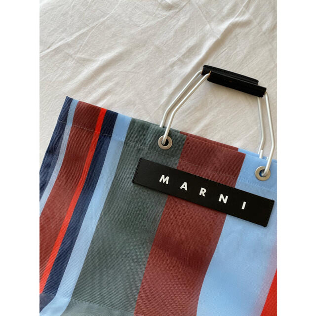 ハンドバッグMARNI ストライプバック　マルニ