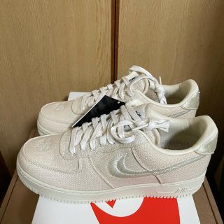 ナイキ(NIKE)の早者勝ち! NIKE stussy  Air Force 1 28 fossil(スニーカー)