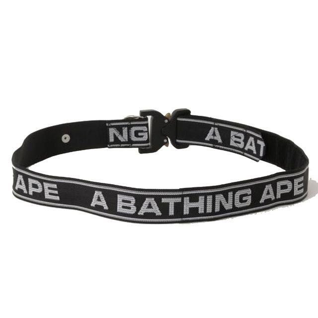 A BATHING APE(アベイシングエイプ)のBAPE LOGO BELT エイプ ベルト A BATHING APE メンズのファッション小物(ベルト)の商品写真