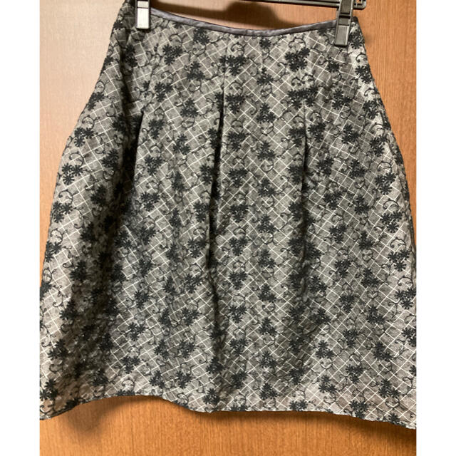M'S GRACY - サイズ38 エムズグレイシー フラワーレーススカート の