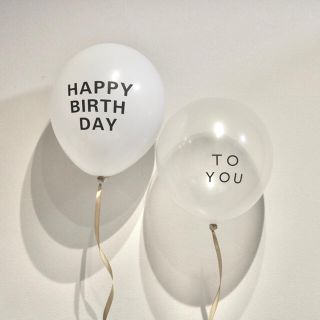 Birthday balloon 6個セット(その他)