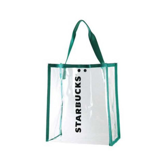 Starbucks Coffee(スターバックスコーヒー)のStarbucks transparentbag スタバ ビニール トートバッグ レディースのバッグ(トートバッグ)の商品写真