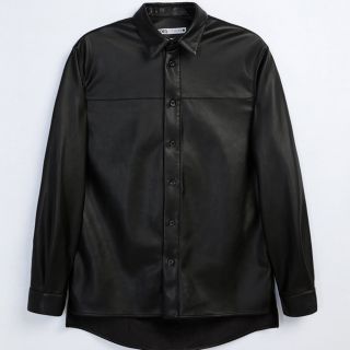 ザラ(ZARA)のZARAレザーシャツ(シャツ)