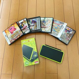 ニンテンドー3DS(ニンテンドー3DS)のNEW ニンテンドー 2DS LL+ドラクエ カービィ 本体ソフトセット(携帯用ゲーム機本体)