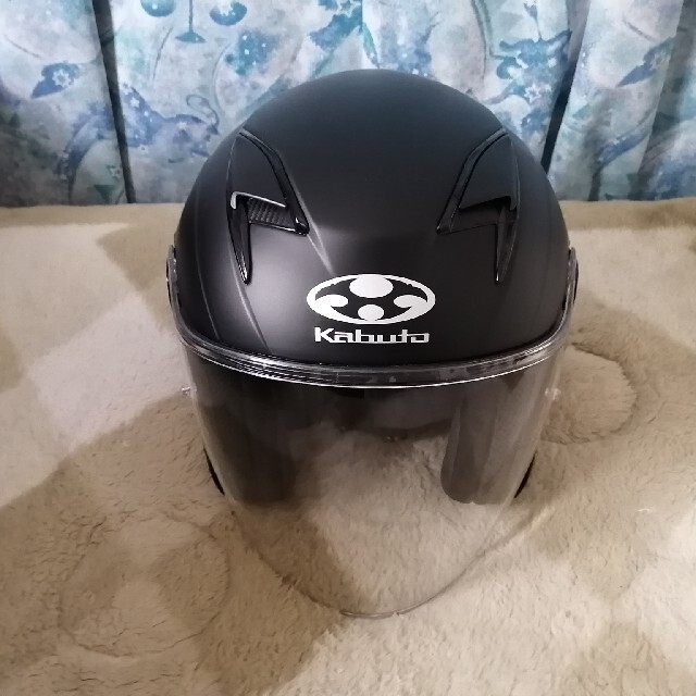 超美品 本体キズなし OGK カブト Kabuto EXCEED XL ブラックヘルメット/シールド