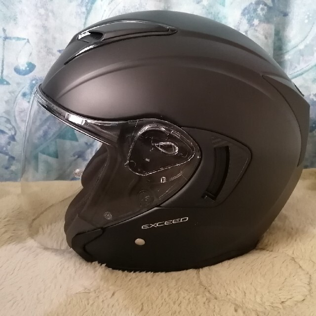 超美品 本体キズなし OGK カブト Kabuto EXCEED XL ブラック 自動車/バイクのバイク(ヘルメット/シールド)の商品写真