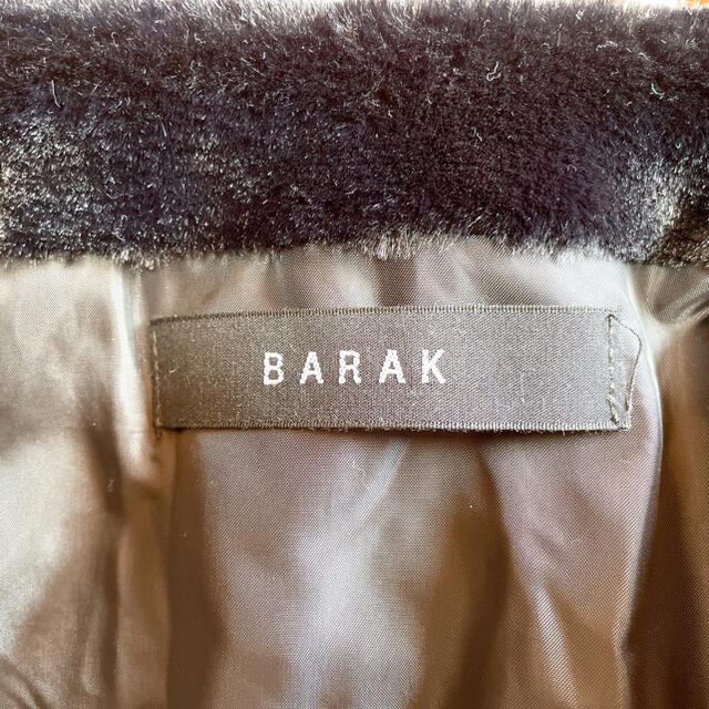 Barak(バラク)の【BARAK】MIXファー コート ジャケット レディースのジャケット/アウター(毛皮/ファーコート)の商品写真