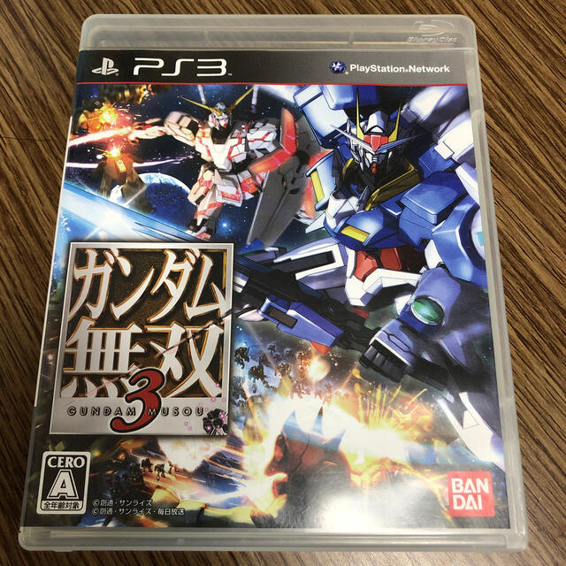 BANDAI(バンダイ)のガンダム無双3 PS3 エンタメ/ホビーのゲームソフト/ゲーム機本体(その他)の商品写真