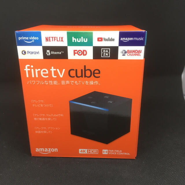 新品  fire tv cube