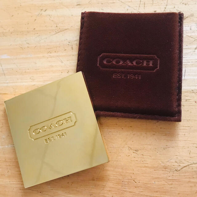 COACH(コーチ)のコーチ　ミニ鏡★ レディースのファッション小物(ミラー)の商品写真