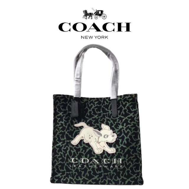 Coach 新品 Coach ディズニーコラボモデル トートバッグ 101匹ワンチャンの通販 By Shop コーチならラクマ