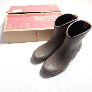 エーグル(AIGLE)の■AIGLE　長靴　グレーブラウン　レディース　23.5㎝(レインブーツ/長靴)