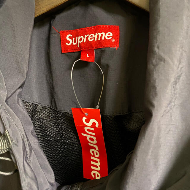 新品 Supreme Curve Logos Ripstop ジャケット L