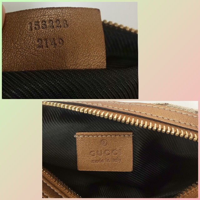 Gucci(グッチ)のゆうこりん様専用ページ グッチ ポーチ GUCCI レディースのファッション小物(ポーチ)の商品写真