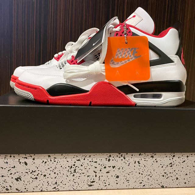 NIKE AIR JORDAN 4 RETRO FIRE RED 26.0cm 1