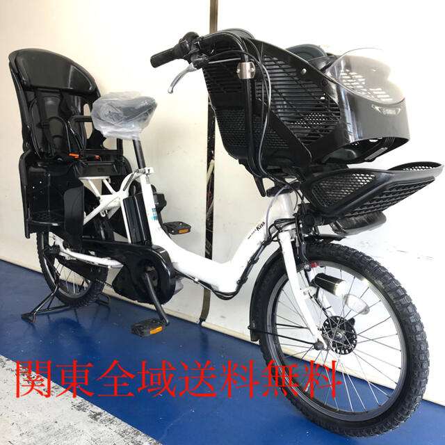 ヤマハ パスキッスミニ 20インチ 3人乗り 8.7ah デジタル 電動自転車