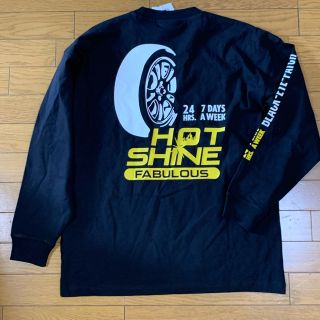 エイチアンドエム(H&M)のMサイズ　black eye patch h&m コラボ(Tシャツ/カットソー(七分/長袖))