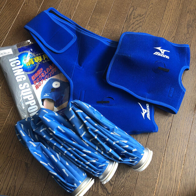 MIZUNO(ミズノ)のミズノ　野球アイシングセット　肩、肘用 スポーツ/アウトドアの野球(その他)の商品写真