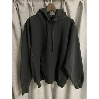 ワンエルディーケーセレクト(1LDK SELECT)の新品 auralee SUPER MILLED SWEAT parka 5 黒(パーカー)