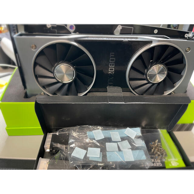 Palit 2080Ti Dual 11G から取り外したファンクーラー