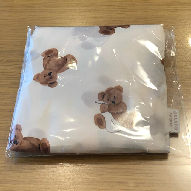 gelato pique(ジェラートピケ)の新品未開封 ジェラートピケ エコバッグ くま レディースのバッグ(エコバッグ)の商品写真